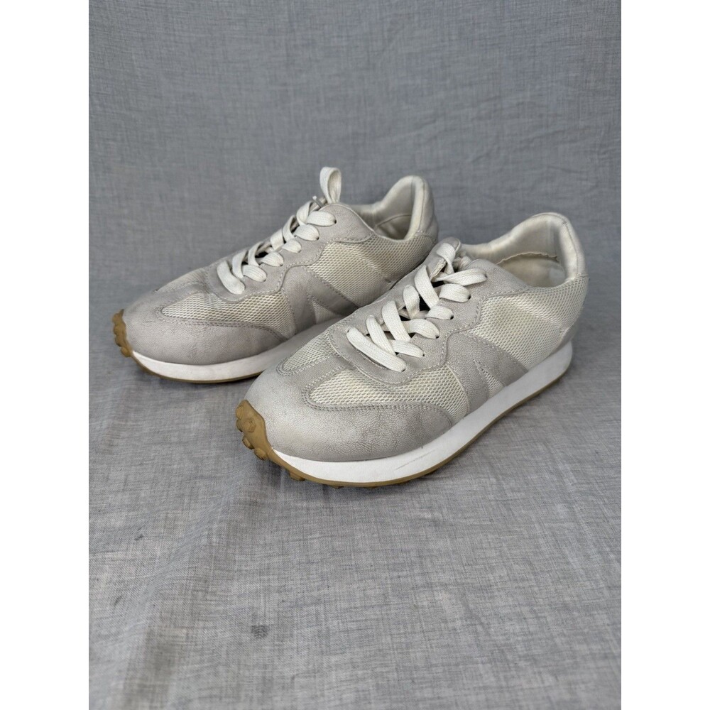 Altar’d State Women’s Tennis Shoes Size 6.5 Cream Beige Casual Athleisure